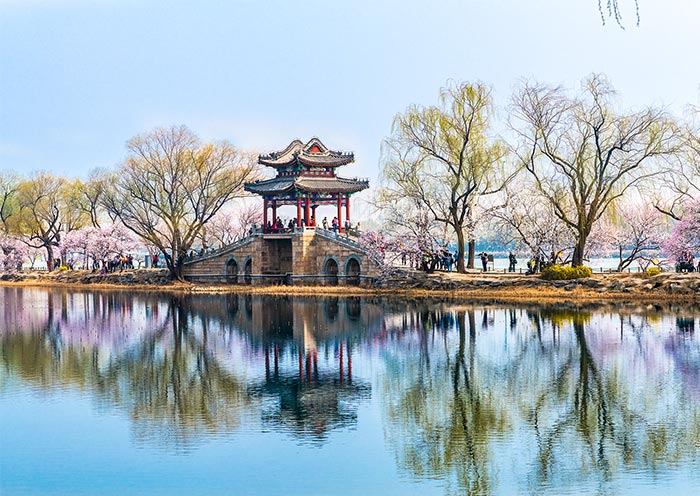 风景如画的颐和园